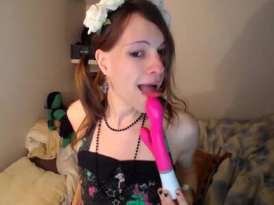 Nala Sins In Gorgeous Flower Princess Nala Cumming From Her Big Dick Then Dancing And Sucking Her Toy - hclips.com