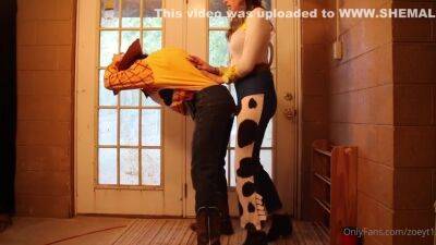 Zoey Taylor - Toy Story Tgirl Jessie Fucks Woody - shemalez.com