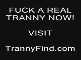 i am transroxy pretty tranny in outfit roots a butt dud - ashemaletube.com
