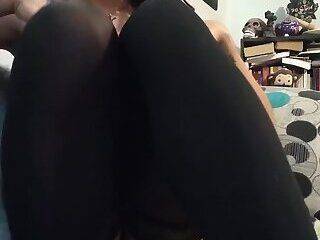 Girlyboy playing wirh her cock and nipples - ashemaletube.com